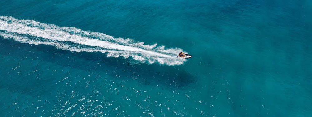 a jet ski in the water from Jet ski finance.
